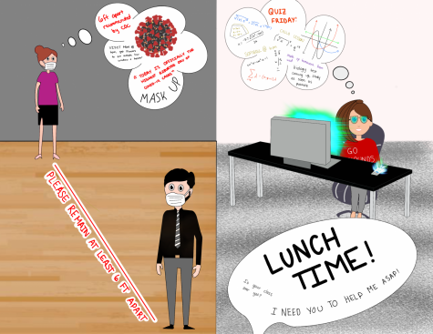 Connecting to classmates and teachers is difficult while learning virtually, and new home learning environments can present distractions for students.