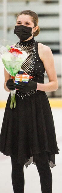 Senior awarded Gold award for figure skating