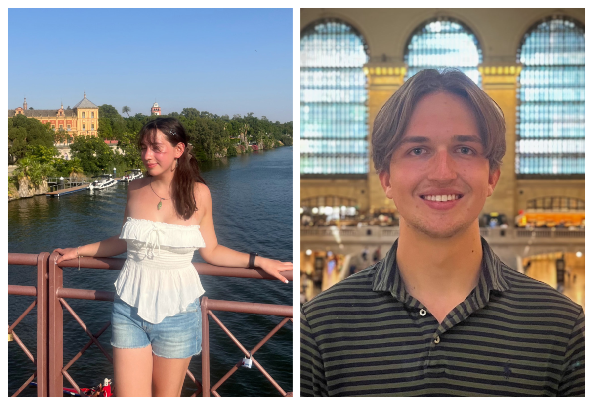 Katya Velikanov (left) and Lukas Pluckhahn (right)